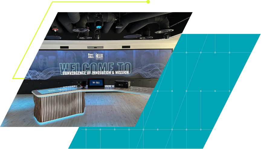 Booz Allen, Helix Center, Welcome to Convergence of Innovation and Mission